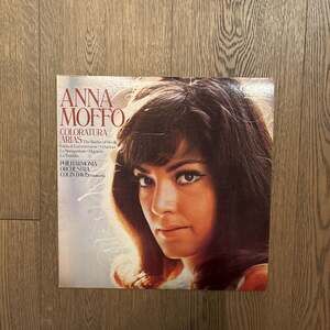 Anna Moffo Coloratura Arias Vinyl LP, Seraphim Records